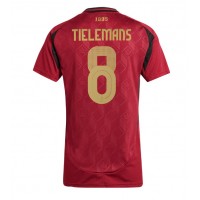 Camisa de time de futebol Bélgica Youri Tielemans #8 Replicas 1º Equipamento Feminina Europeu 2024 Manga Curta